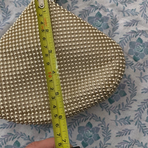 NEW Gold Beaded Evening Bag - Picture 2 of 7